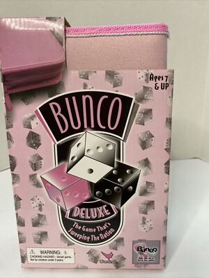 Cardinal Games Bunco Deluxe Roll The Dice Beat The Odds Dice Game 2005 NEW