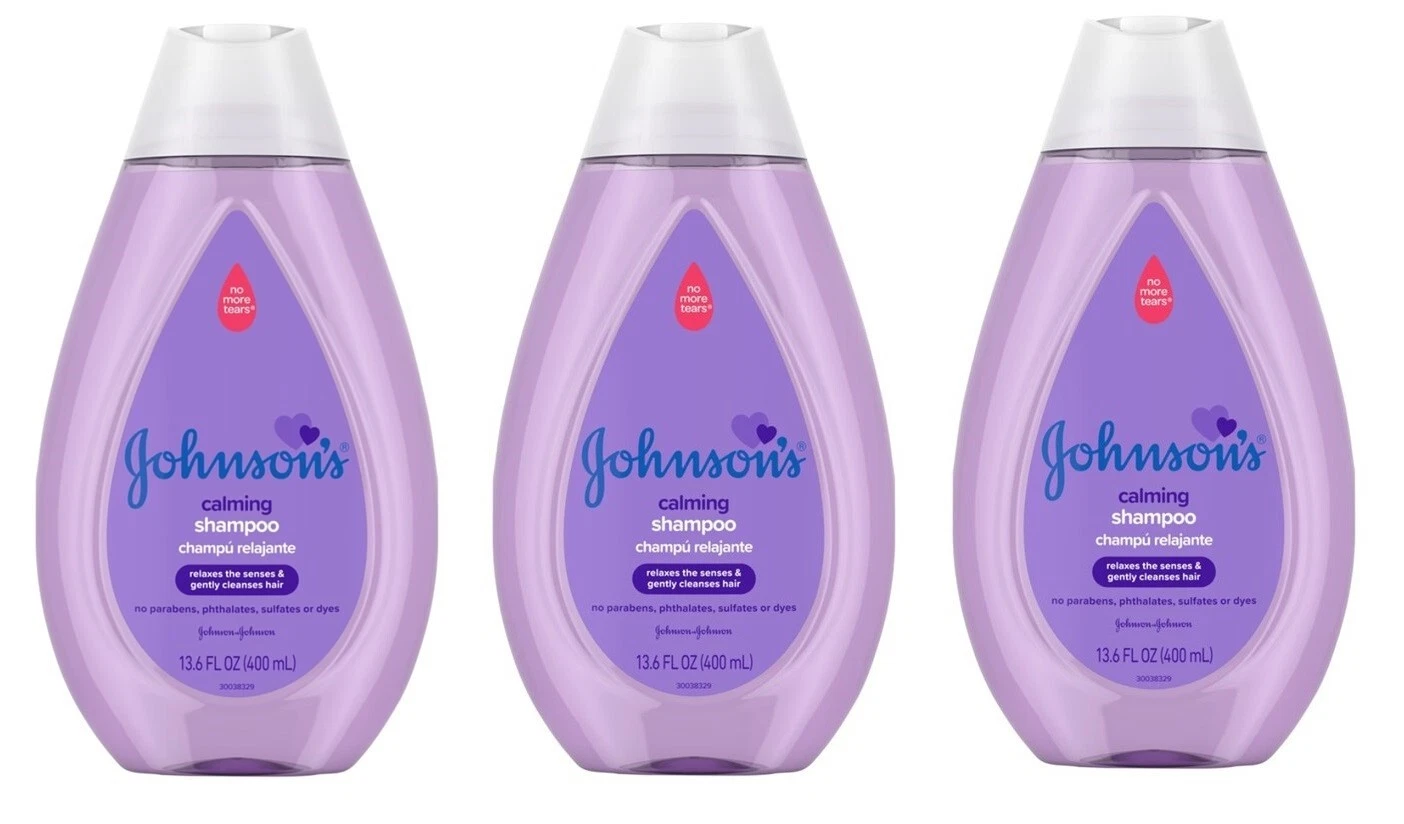 BL Johnsons Baby Shampoo Calming 13.6oz X 3 Packs