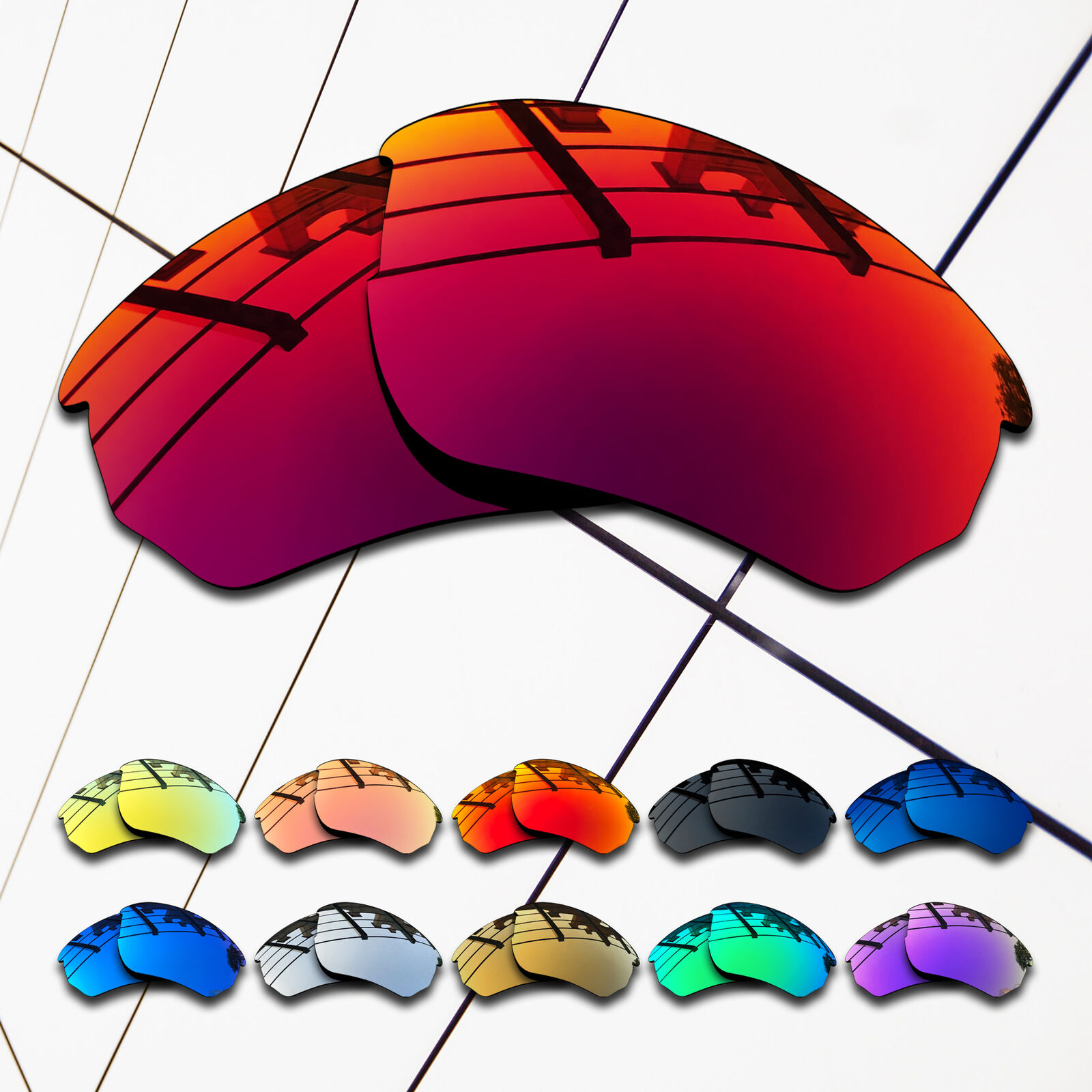 Compatible lenses for Oakley Flak Beta - 64mm