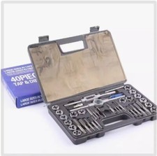 Grado industriale 40 pezzi rubinetto e piastra denti metrici pollici rubinetto e piastra denti