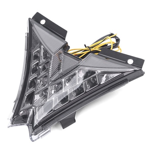 Smoke Integrated Tail Light w/ Signal Light Fit Aprilia RSV4 Tuono V4 2010-2016 - Picture 3 of 11