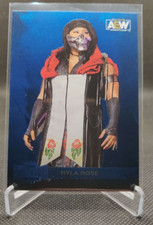 2022 Skybox UD AEW Metal Universe #108 NYLA ROSE BLUE SP wrestling card