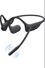 Open Ear Headphones with Mic, Aptx-Adaptive/Low Latency Bluetooth Headset, 96 Kh