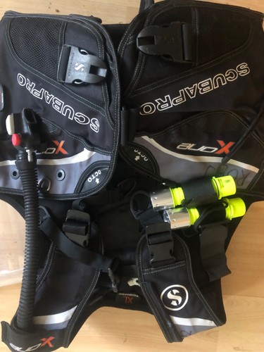 Scubapro X Black BCD Large Very good condition