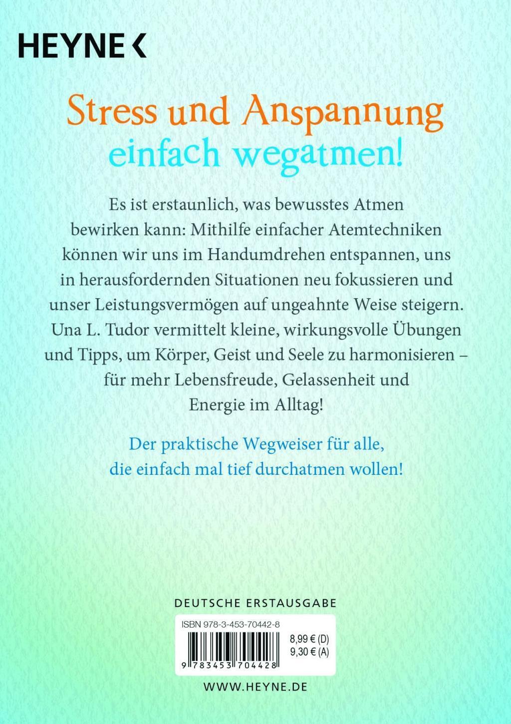 Thumbnail - Das Kleine Buch Vom Heilsamen Atmen | Una L. Tudor | Taschenbuch | 96