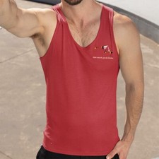 Maryland UnisexTank-State Flag With Motto Printed