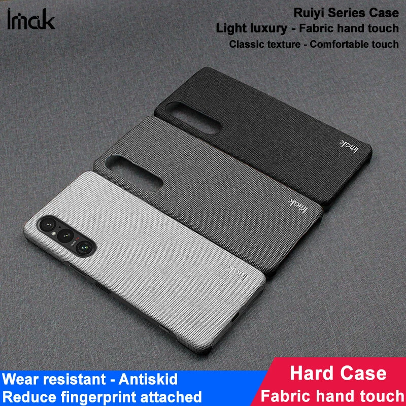 Imak Classic Fabric Comfortable Touch Slim Case For Sony Xperia 1 V/ 5 V/ 10 V - Image 2 of 4