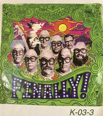 The Aquabats - Finally! [VG/P Vinyl LP]- Water damage - Please read