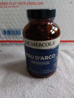 PAU D'ARCO Dr. Mercola120 cápsulas - complemento alimenticio