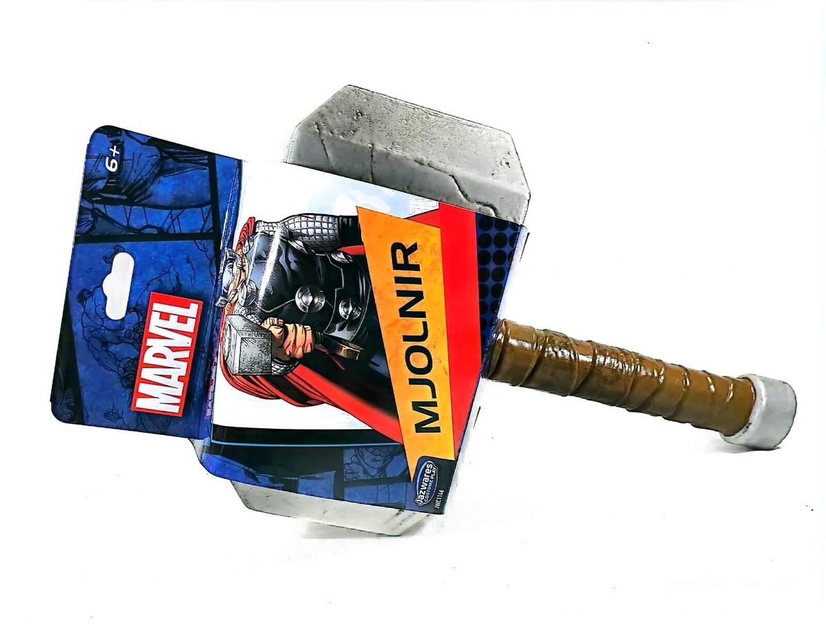 Marvel MCU The Avengers Thor Mjolnir Hammer Costume