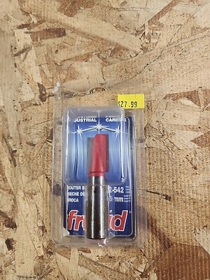 New Freud 12-542 16mm Dia. 1'' Cut Double Flute Straight Router Bit 1/2'' Shank