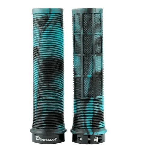 Turquoise and Black grips