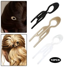 10X French Hair Pins U Shape Forks Hair Pins for Thick Long Hair Simple Refined