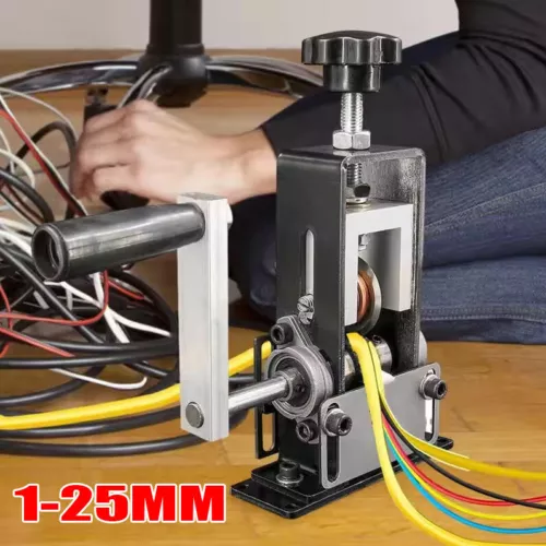 Spelafili manuale trapano manovella spelafili strumento 1-25MM - Foto 13 di 13