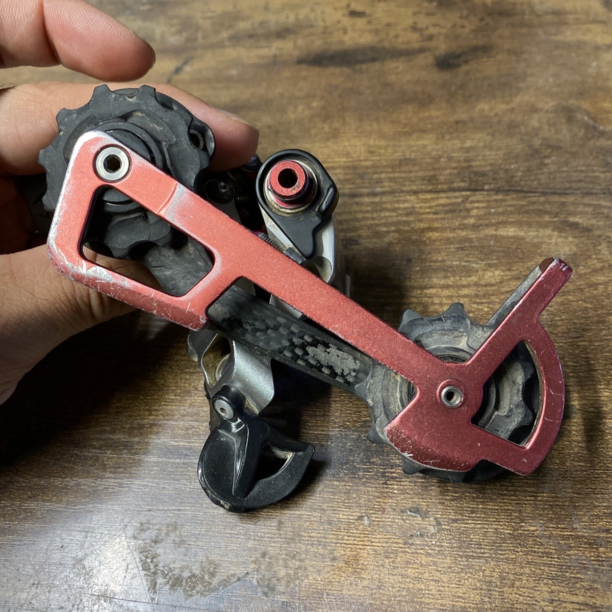 Sram Xo 9 Speed Rear Derailleur Red Anodized (8897) | eBay