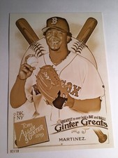 2019 Topps Allen & Ginter Ginter Greats 5x7 Pedro Martinez Red Sox 24 /10