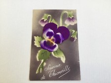 CPA Fantasie Ausschnitte / Zusätze - Souvenir de Thionville - Blume Gedanke