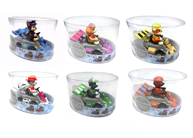 paw patrol pull back racers