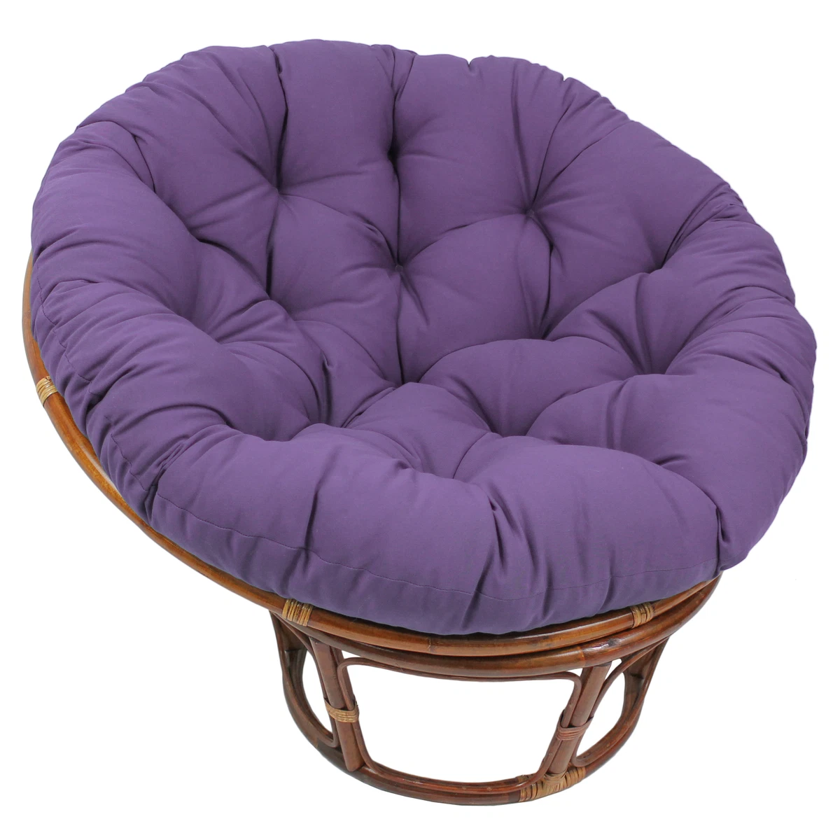 44 inch Solid Twill Papasan Cushion Fits 42 inch Papasan Frame