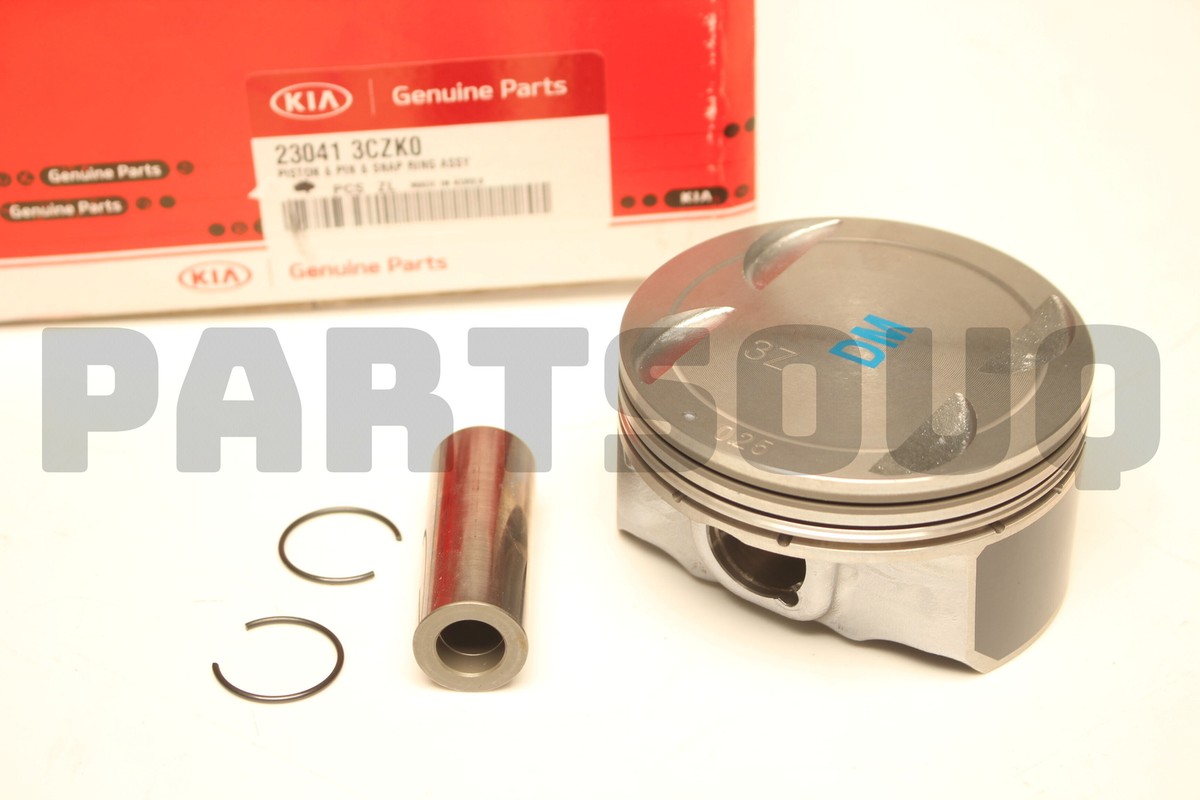 230413CZK0 Genuine Hyundai / KIA PISTON & PIN & SNAP RING ASSY | eBay