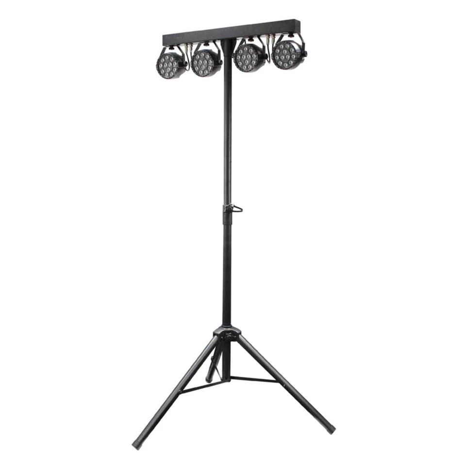 Equinox MicroPar Bar LED Light System PARCAN DJ Disco Stage T-Bar Inc Bag - Image 3 of 4