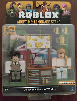 Roblox Celebrity Collection - Adopt Me: Lemonade Stand-Game-Pack [Includes  Exclusive Virtual Item]