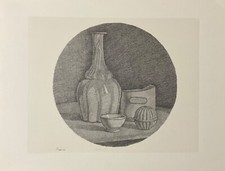 Giorgio Morandi (Guttuso Warhol Picasso Haring Dali Tapies Hockney baj Christo)