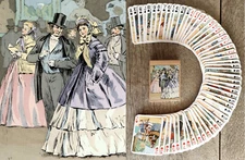 Playing Cards ~ FRENCH FASHION Vintage Les Modes de Paris Style Illustration 071
