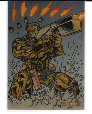 1995 Aegis Wetworks Wildstorm GOLD Chromium Flattop G5 Chase Card RARE SP Insert