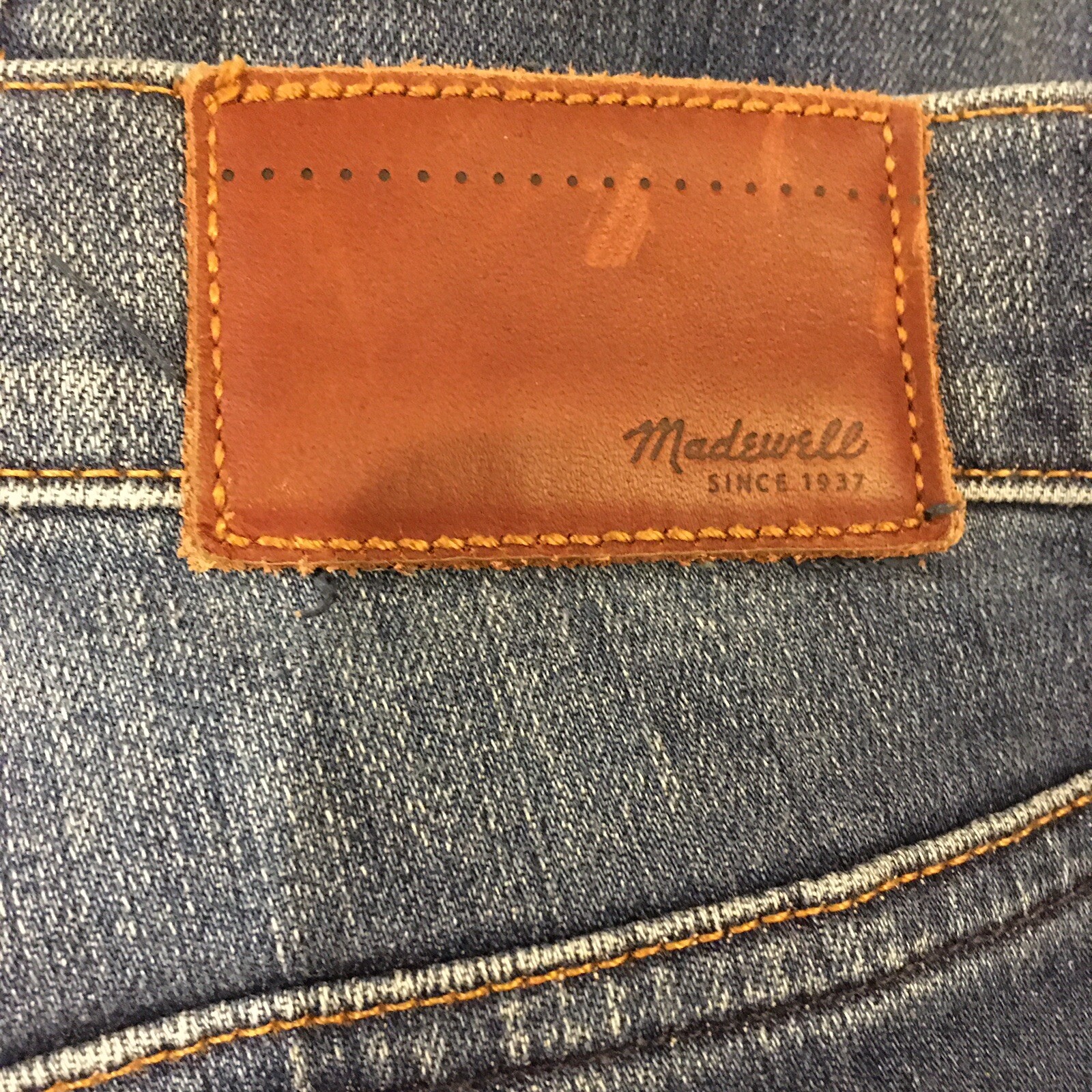 Madewell High Riser Skinny Crop Patch Pockets Ank… - image 8