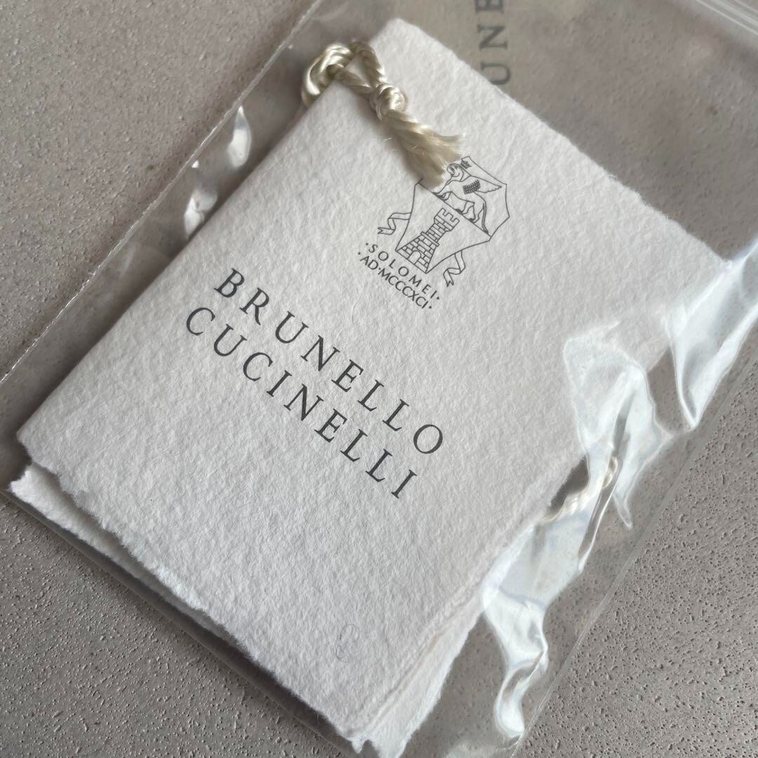 BRUNELLO CUCINELLI カシミヤ 巾着袋 グレー s-l400.jpg