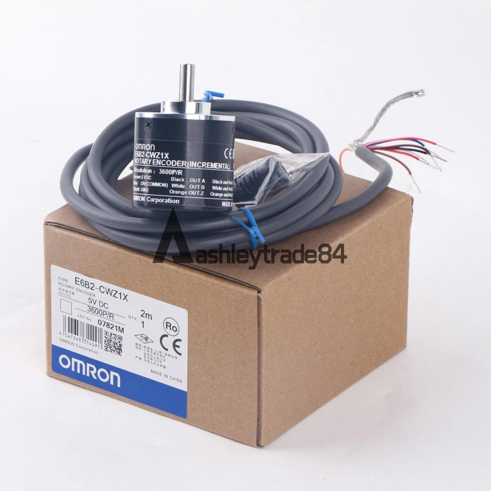 1x   Differential Signal  3600P Incremental Rotary Encoder 3600p/r E6B2-CWZ1X - Image 4 of 4