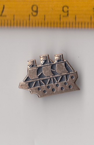 Vintage Nautical Ship Boat Flag pin badges 1960s - Picture 71 of 73