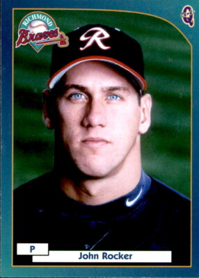 2000 Richmond Braves Q-Cards/Blueline #15 John Rocker Macon Georgia GA ...