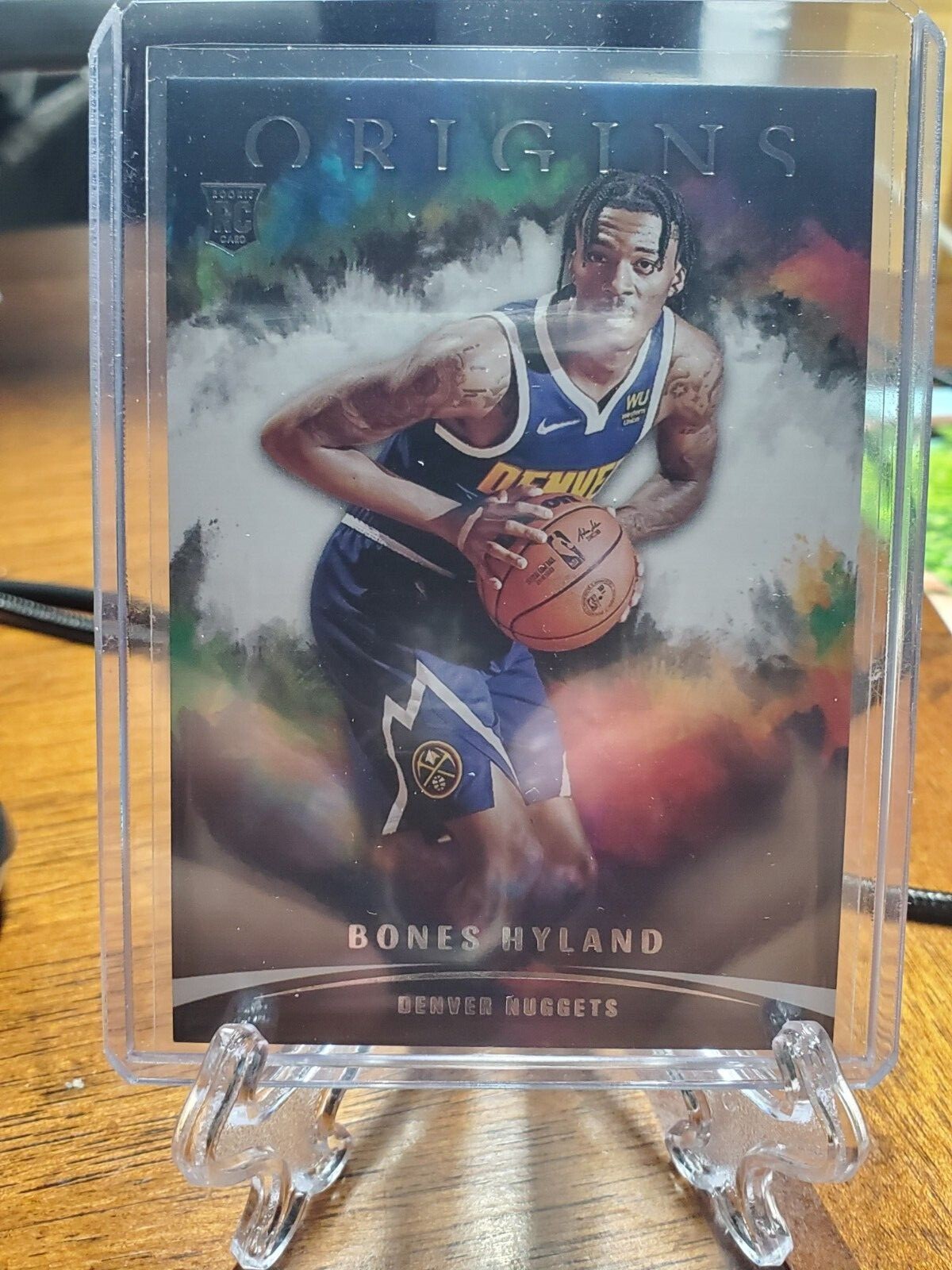 2021-22 Origins Basketball Bones Hyland Rookie Base No 76 Denver Nuggets