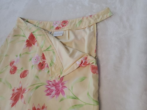 EP PRO Pantaloncino da golf donna design floreale giallo rosa taglia 4  - Foto 7 di 7