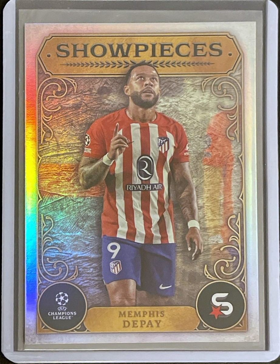 Memphis Depay - 2023-24 Topps Superstars Soccer - Showpieces