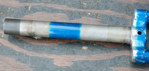 Vintage French 27" RoadBike FORK 25mmX1.0 Threaded Peugeot Motobecane Bicycle 1" - Picture 7 of 30