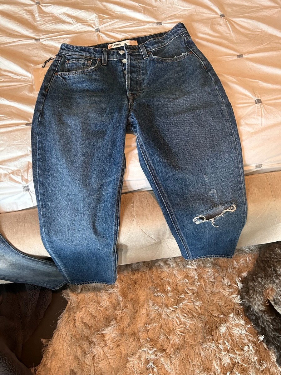 jeans GRLFRND Karolina High Rise Straight Crop new size 27