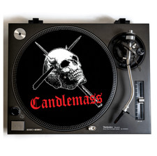 CANDLEMASS Turntable Slipmat for Vinyl Records 12" DJ Slip Mat doom metal vinyls