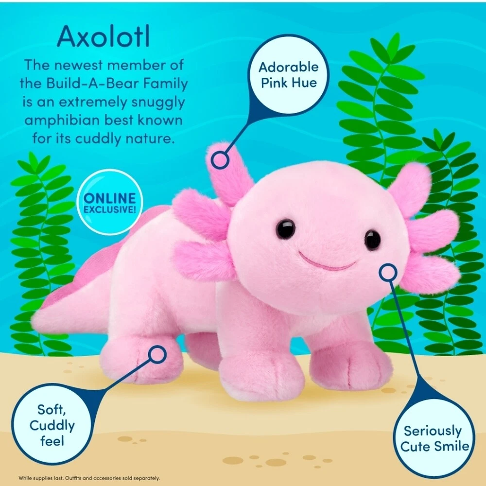 AXOLOTL Plush, Pink Car Accessories, Kawaii Plush Lovely, Car Rear