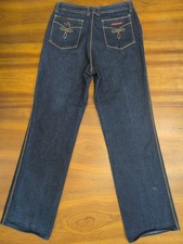 Jordache Jeans Horsehead VTG 80s Classic Blue High Waist Dark Wash 28x28 Horse