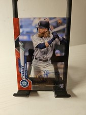 2020 Topps Clearly Authentic Jake Fraley Red Auto RC # 1/50 Seattle Mariners