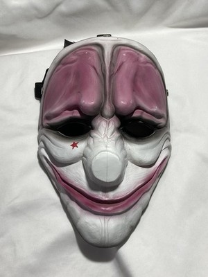 Payday 2 Hoxton Houston Mask Heavy Resin Heist Cosplay Costume Prop Halloween