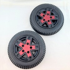 Quantum Edge Wheelchair Tires 3.00-8 Wheels For Pride Mobility Wheel Chair R/L