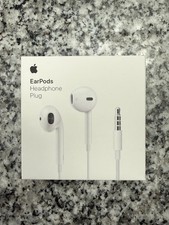 Genuine Apple EarPods Headphone Plug New In Box Sealed White