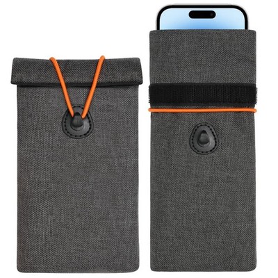 Hayunfiys Faraday Bags for Phones 2 Pack Go Dark Bags for Cell Phones, Signal...