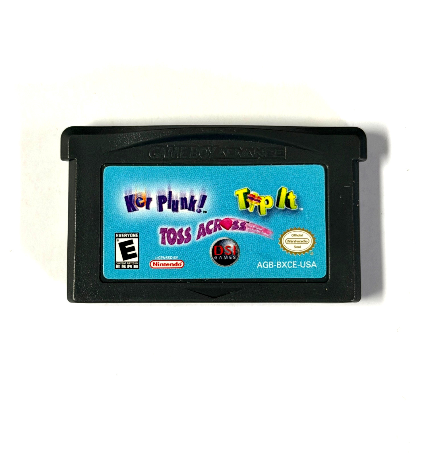 Kerplunk/Toss Across/Tip It (Nintendo Game Boy Advance, 2006)