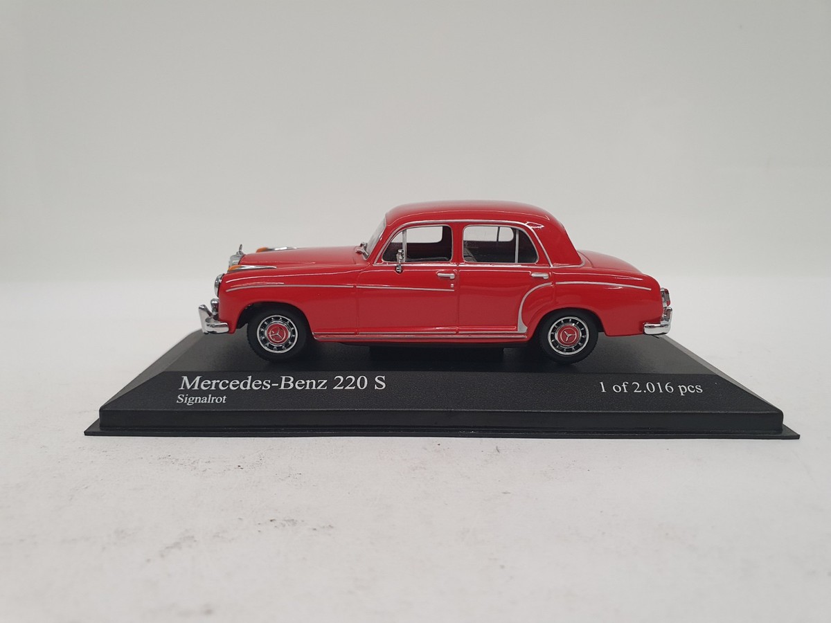 1/43 MERCEDES-BENZ 220S PONTON 1956 MINICHAMPS 430033004 NO MATRIX