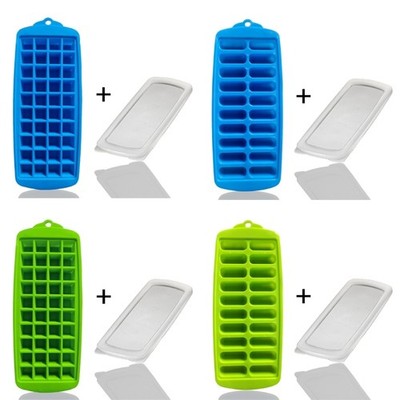 TPR Bar Tool Ice Mold Easy Release Ice Cube Box Plastic Material for Ice Cube